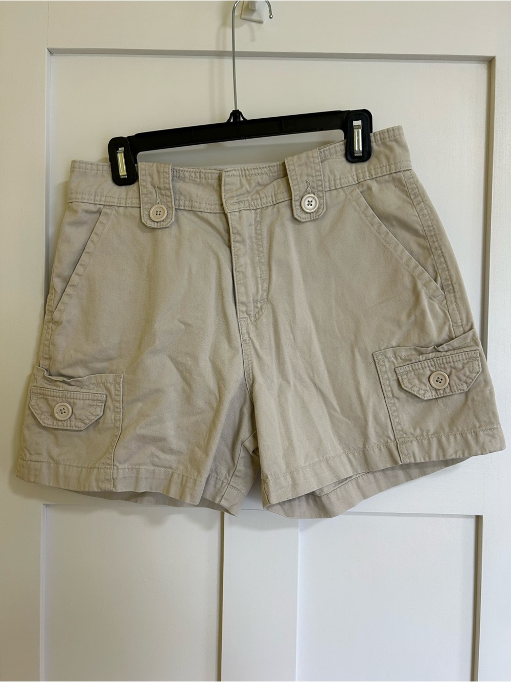 Lee Women's Khaki Cargo Shorts